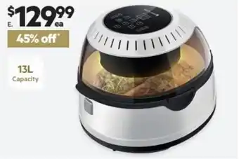 Harris Scarfe Smith+Nobel 13L Digital Air Fryer White SNAF999W or Black SNAF999B offer