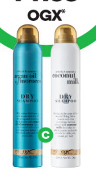 Woolworths OGX Dry Shampoo 200ml offer