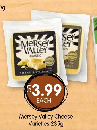 Mersey Valley Cheese Varieties 235g