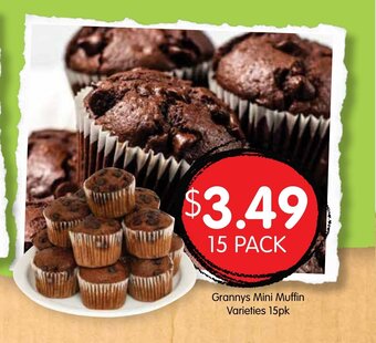Spudshed Grannys Mini Muffin Varieties 15pk offer