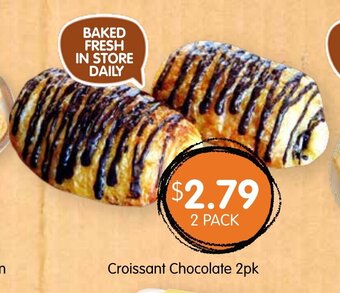 Croissant Chocolate 2pk