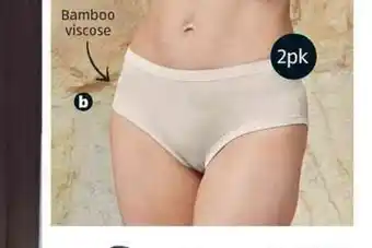 ALDI Women's Bamboo Underwear offer