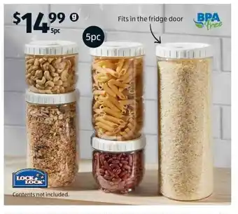 Lock & Lock Interlock Containers 5pc