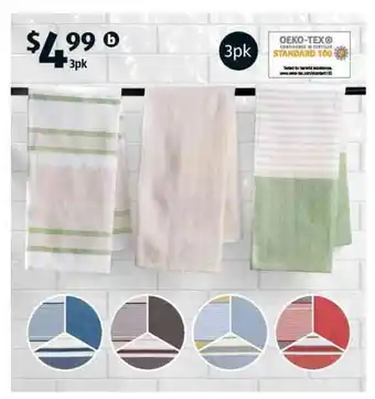 ALDI Tea Towel 3 Pack offer