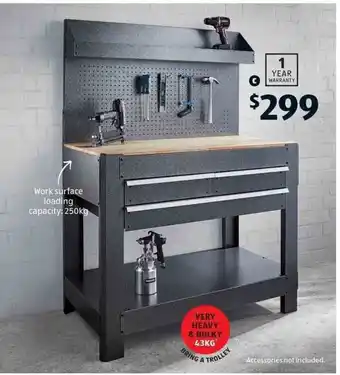 ALDI Heavy Duty Workstation offer