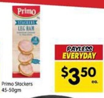 Spar Primo stackers 45-50gm offer