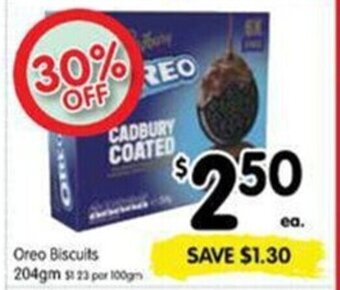 Spar Oreo biscuits 204gm offer