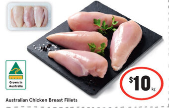 IGA Australian chicken breast fillets offer