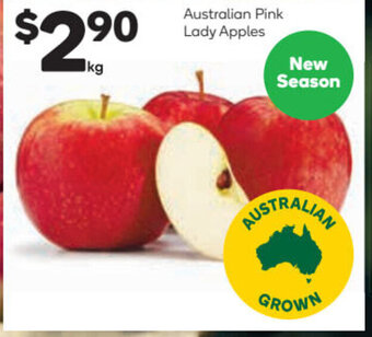 Woolworths Australian Pink Lady Apples offer