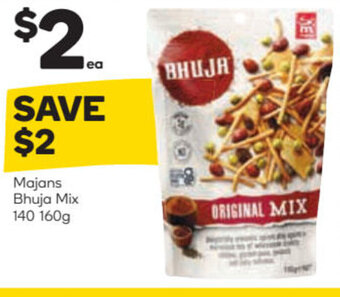 Woolworths Majans Bhuja Mix 140 160g offer