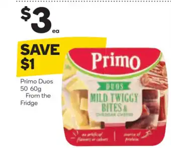 Woolworths Primo Dous 50 60g From the Fridge offer