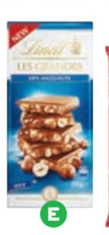 Woolworths Lindt Les Grandes 150g offer