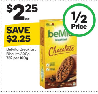 Woolworths Belvita Breakfast Biscuits 300g offer