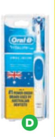 Woolworths Oral B Vitality Precision Clean Electric Toothbrush offer