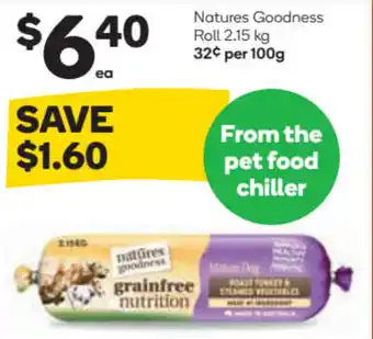Woolworths Natures Goodness Roll 2.15 kg offer