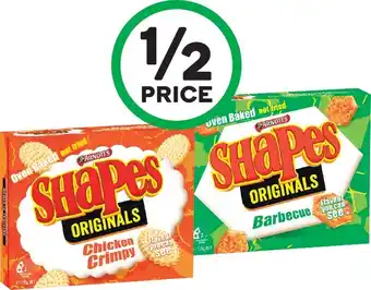 Woolworths Arnottu2019s Shapes or Mini Bites 140-190g offer