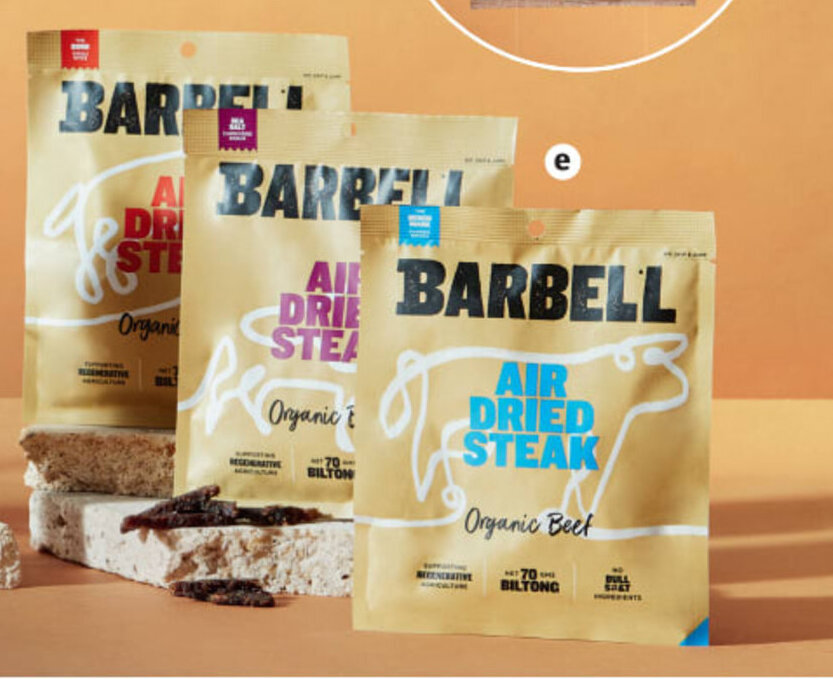 Barbell Air Dried Steak 70g offer at ALDI