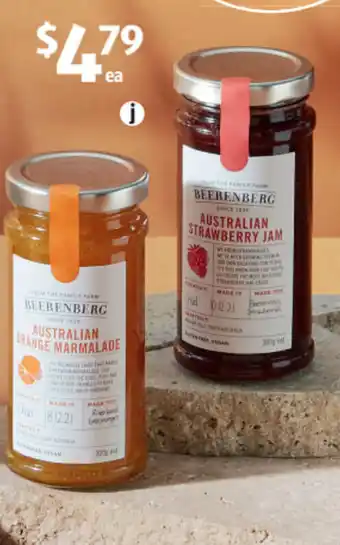 ALDI Beerenberg Jam 300g offer