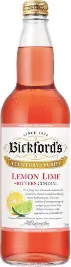 Woolworths Bickfordu2019s Cordial 750ml offer