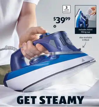 ALDI Steam Iron offer