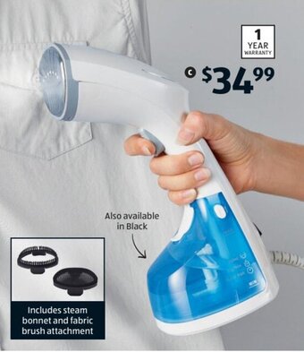 ALDI Portable Handheld Garment Steamer offer