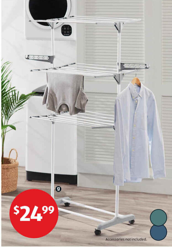 Upright Clothes Airer offer at ALDI