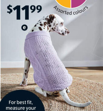 Dog Jumper - Medium or Large