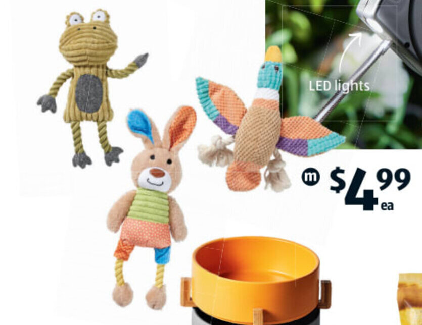 Dog Toys offer at ALDI