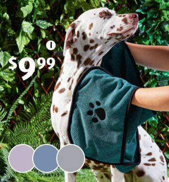 ALDI Pet Drying Mitt offer