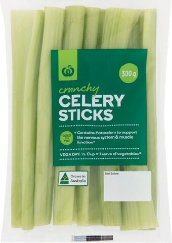 Australian Celery Sticks 300g Pack