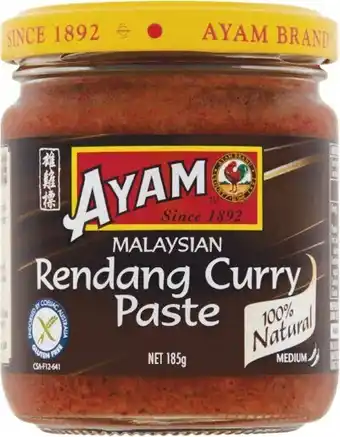 Woolworths Ayam Malaysian Rendang Curry Paste 185g offer