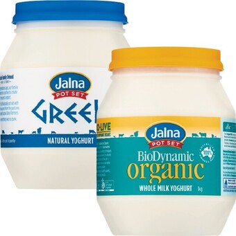 Woolworths Jalna Greek Yoghurt 1 kg offer