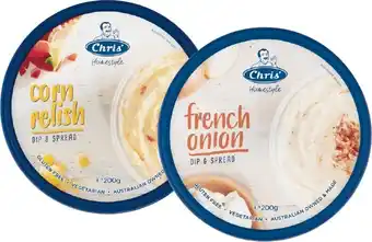 Woolworths Chrisu2019 Homestyle Dips 200g offer