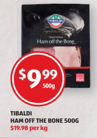 Tibaldi Ham Off The Bone 500g