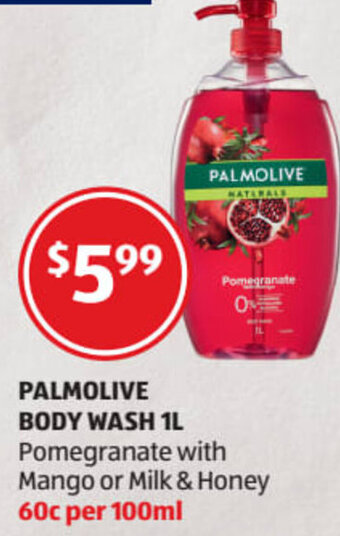 ALDI Palmolive Body Wash 1L offer
