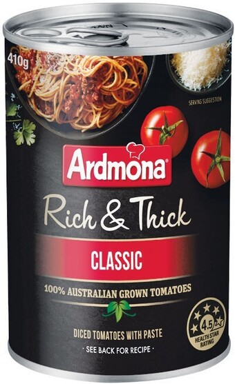 Woolworths Ardmona Rich & Thick Tomatoes 410g offer