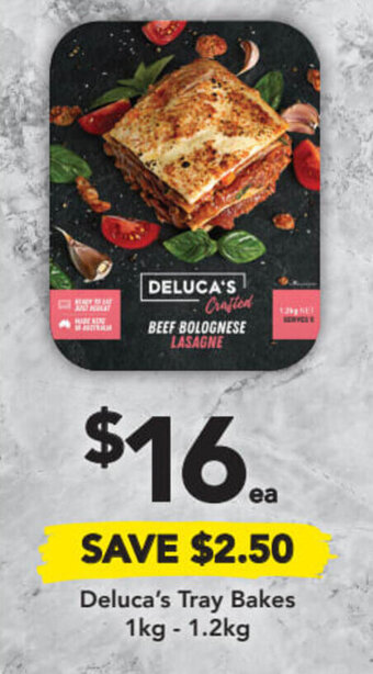 Drakes Deluca's Tray Bakes 1kg - 1.2kg offer