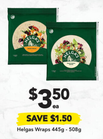Drakes Helgas Wraps 445g - 508g offer