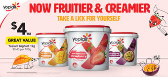 Drakes Yoplait Yoghurt 1kg offer