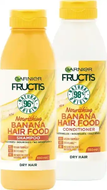 Woolworths Garnier Fructis Hair Food 350ml offer