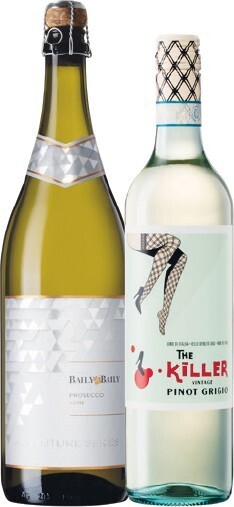 Woolworths Baily & Baily Adventure 1 Litre OR The Killer Pinot Grigio 750ml offer