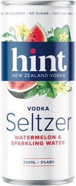 Woolworths Hint Seltzer Varieties Cans 4x250ml offer