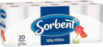 Sorbent Toilet Tissue Pk 20