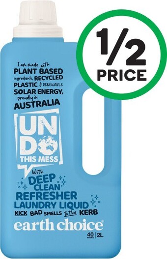 Woolworths Undo This Mess Laundry Liquid 2 Litre offer