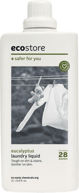 Woolworths Ecostore Laundry Liquid 1 Litre or Powder 1 kg offer