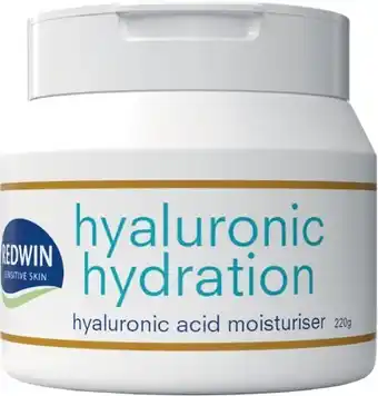 Woolworths Redwin Hyaluronic Hydration 220g offer