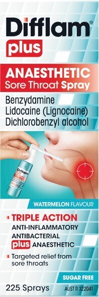 Difflam Plus Anaesthetic Spray 30ml^