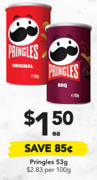 Drakes Pringles 53g offer