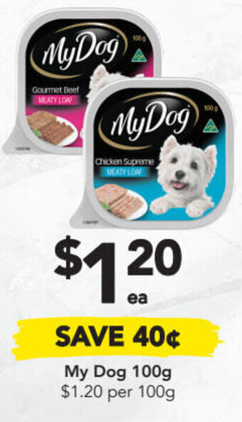 Drakes My Dog 100g offer