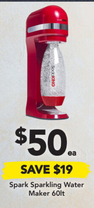 Drakes Spark Sparkling Water Maker 60lt offer